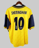 Tottenham 1995-96 Sheringham Away Kit (2XL)
