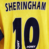 Tottenham 1995-96 Sheringham Away Kit (2XL)