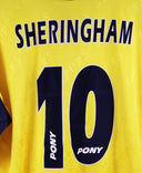 Tottenham 1995-96 Sheringham Away Kit (2XL)
