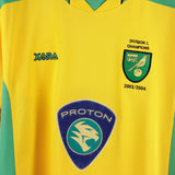 Norwich City 2004-05 Ashton Home Kit (M)