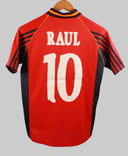 Spain 1998-99 Raul Home Kit (YL)