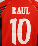 Spain 1998-99 Raul Home Kit (YL)