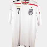 England 2008 Beckham Home Kit (XL)
