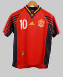 Spain 1998-99 Raul Home Kit (YL)