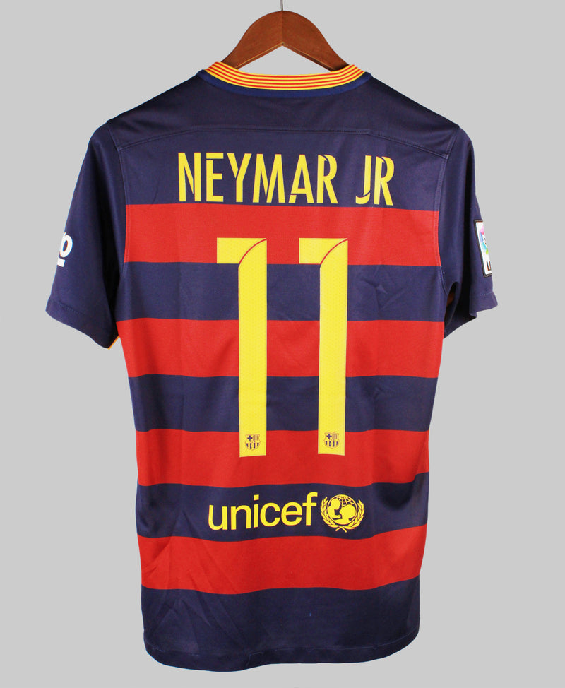 Barcelona 2015-16 Neymar Home Kit (S)