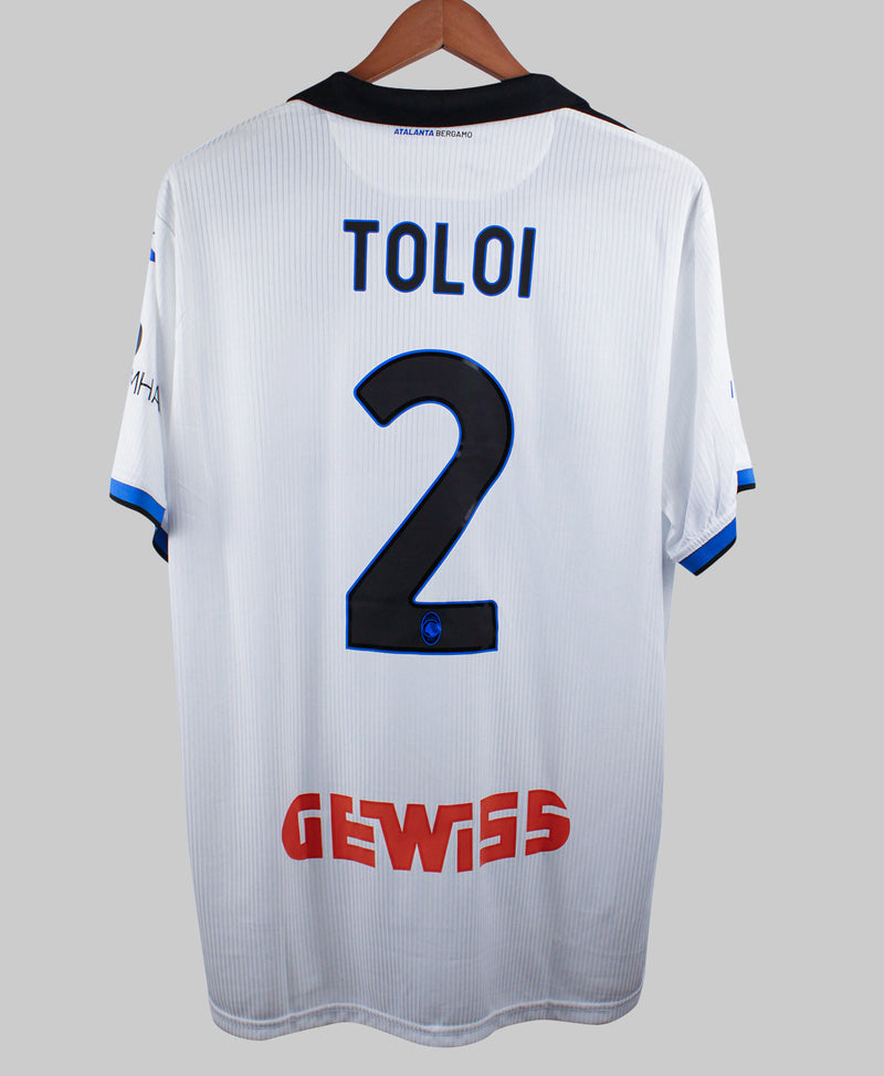Atalanta 2022-23 Toloi Away Kit [W/Tags] (2XL)