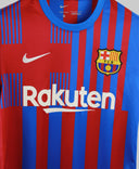Barcelona 2021-22 Kun Aguero Home Kit (S)