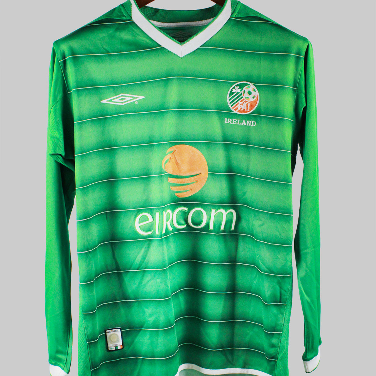 Ireland 2003-04 R. Keane Long Sleeve Home Kit (M)