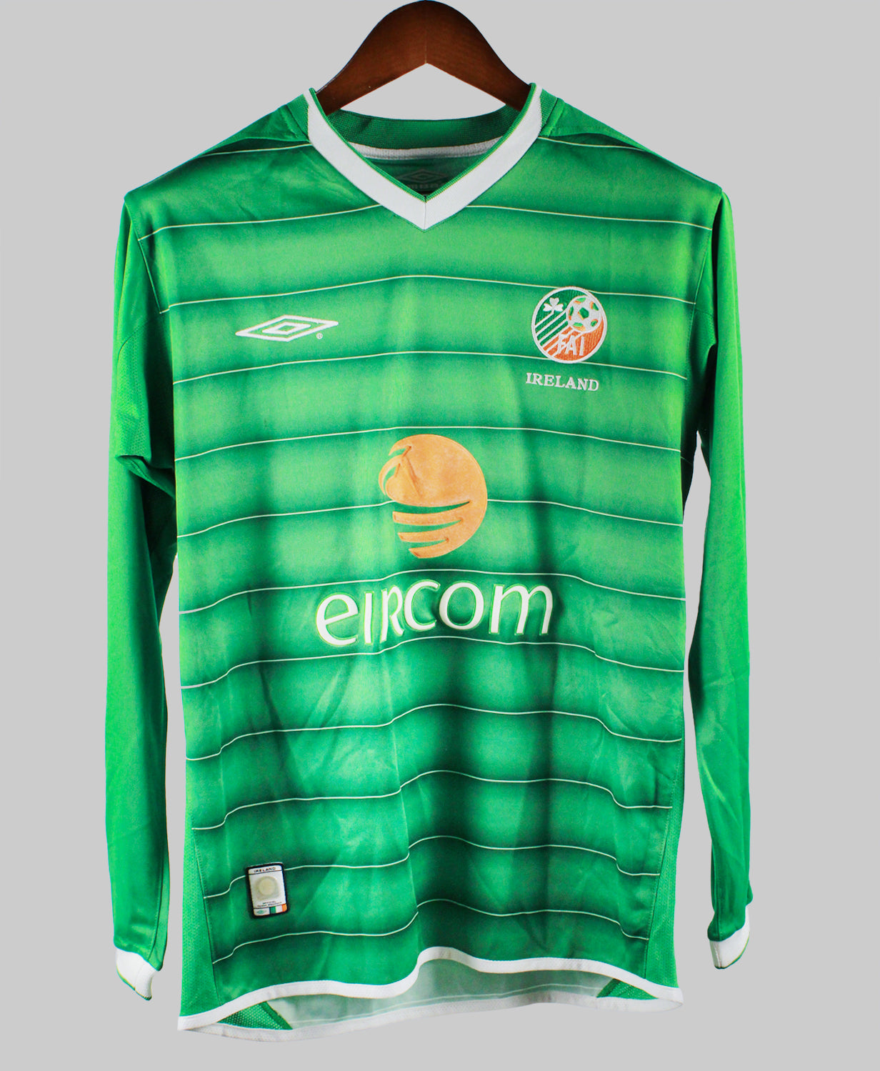 Ireland 2003-04 R. Keane Long Sleeve Home Kit (M)