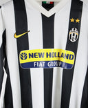 Juventus 2009-10 Del Piero Long Sleeve Home Kit (M)