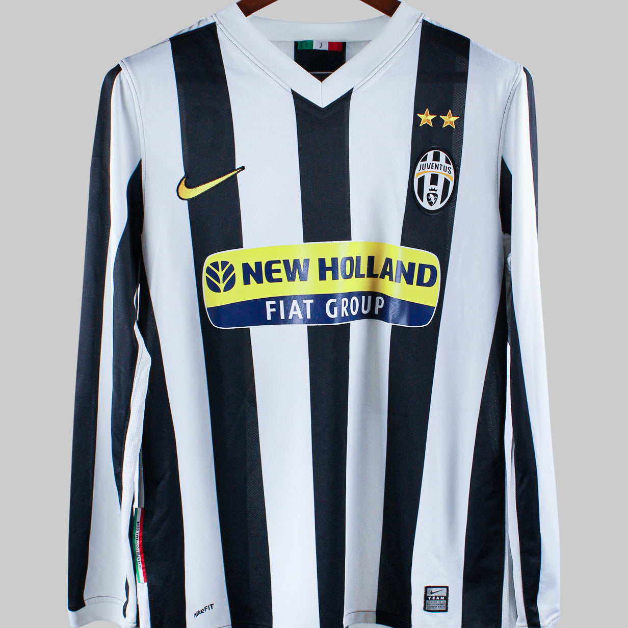 Juventus 2009-10 Del Piero Long Sleeve Home Kit (M)