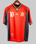 Spain 1998-99 Raul Home Kit (M)