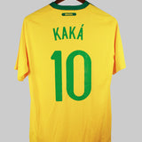 Brazil 2010-11 Kaka Home Kit (M)