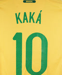 Brazil 2010-11 Kaka Home Kit (M)