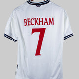 England 2000-01 Beckham Home Kit (L)