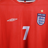 England 2004-05 Beckham Away Kit (L)