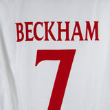 England 2000-01 Beckham Home Kit (L)