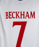 England 2000-01 Beckham Home Kit (L)