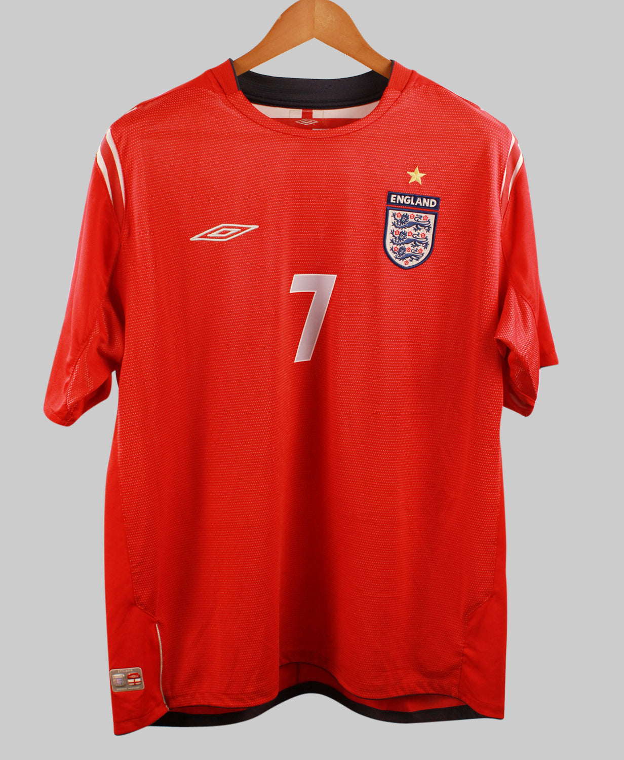 England 2004-05 Beckham Away Kit (L)