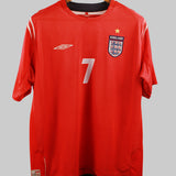 England 2004-05 Beckham Away Kit (L)