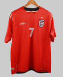 England 2004-05 Beckham Away Kit (L)
