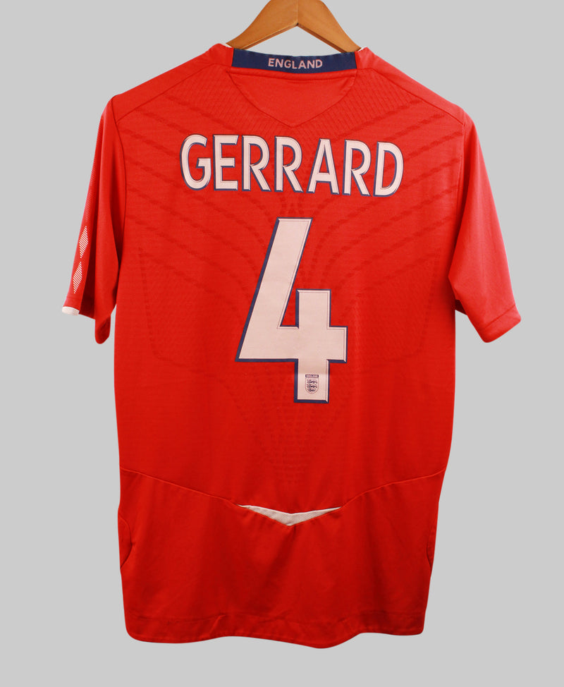 England 2008-10 Gerrard Away Kit (XL)