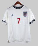 England 2000-01 Beckham Home Kit (L)