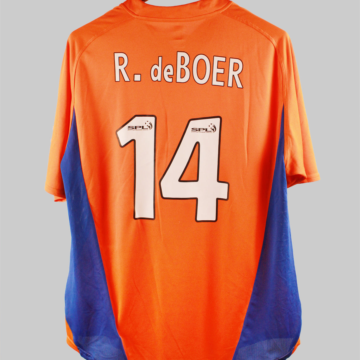 Rangers 2002-03 R. De Boer Away Kit (XL)