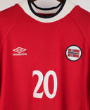 Norway 2000 Solskjaer Home Kit (XL)