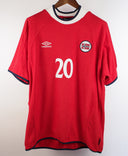 Norway 2000 Solskjaer Home Kit (XL)