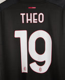 AC Milan 2022-23 Theo Long Sleeve Home Kit (2XL)