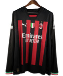 AC Milan 2022-23 Theo Long Sleeve Home Kit (2XL)