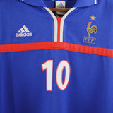 France 2000-01 Zidane Home Kit (XL)