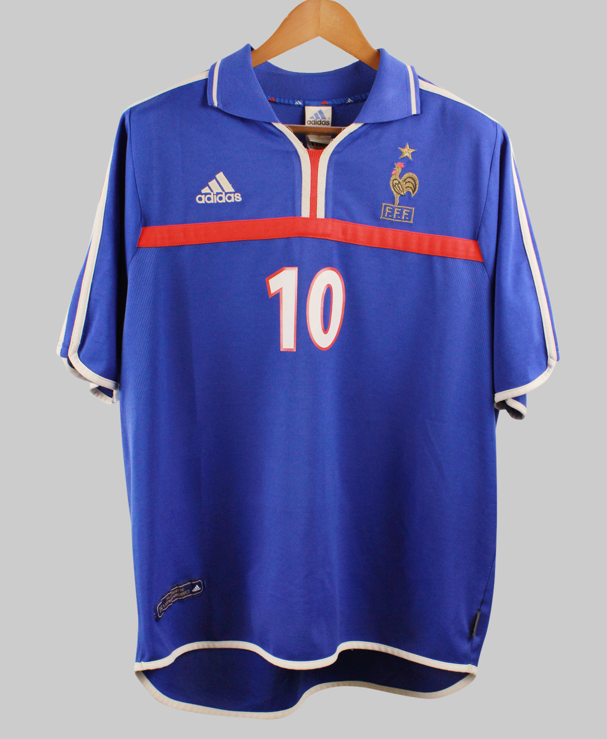 France 2000-01 Zidane Home Kit (XL)