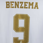 Real Madrid 2019-20 Benzema Home Kit (L)