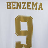 Real Madrid 2019-20 Benzema Home Kit (L)