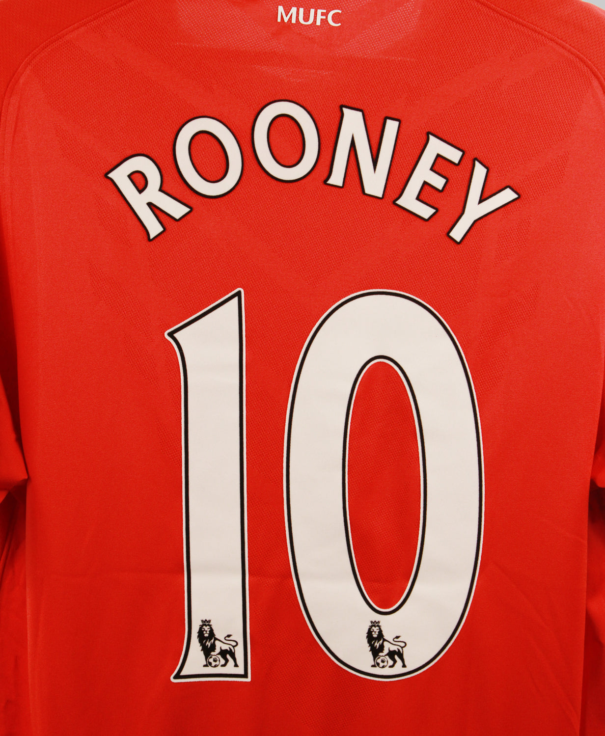Manchester United 2010-11 Rooney Home Kit (L)