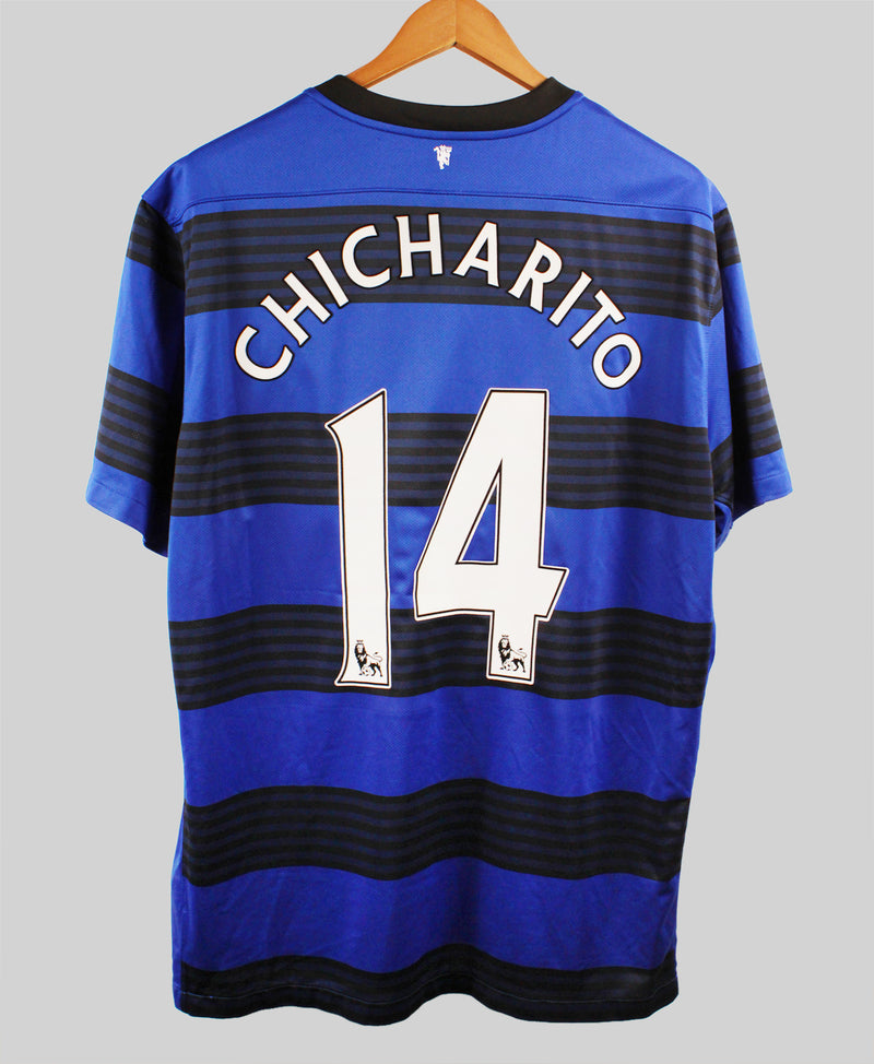 Manchester United 2013-14 Chicharito Away Kit (2XL)
