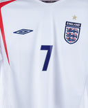 England 2005-06 Beckham Home Kit (M)