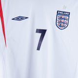 England 2005-06 Beckham Home Kit (M)
