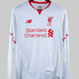 Liverpool 2015-16 Long Sleeve Away Kit (M)
