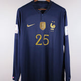 France 2022 Camavinga Long Sleeve Home Kit (2XL)