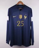 France 2022 Camavinga Long Sleeve Home Kit (2XL)