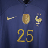 France 2022 Camavinga Long Sleeve Home Kit (2XL)