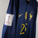 France 2022 Camavinga Long Sleeve Home Kit (2XL)