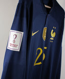 France 2022 Camavinga Long Sleeve Home Kit (2XL)