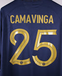 France 2022 Camavinga Long Sleeve Home Kit (2XL)