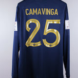 France 2022 Camavinga Long Sleeve Home Kit (2XL)