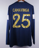 France 2022 Camavinga Long Sleeve Home Kit (2XL)