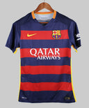 Barcelona 2015-16 Suarez Home Kit (S)